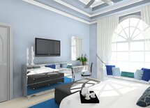 Online Designer Bedroom 3D Model