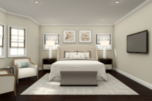 Online Designer Bedroom 3D Model