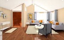 Online Designer Living Room 3D Model