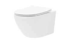 Online Designer Bathroom CARLO FLAT MINI WALL-HUNG TOILET BOWL