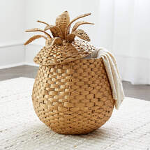 Online Designer Living Room Pineapple Floor Basket