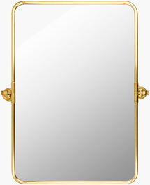 Online Designer Bathroom Burnish Accent Mirror