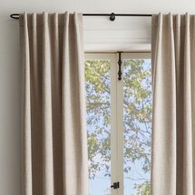 Online Designer Other European Flax Linen Blackout Curtain