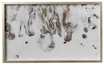 Online Designer Bathroom Icarus I by Mercana Studio a Hand Embellished Textured Framed Art Print Matted under Glass