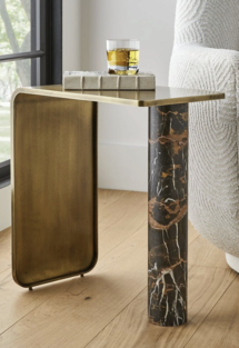 Online Designer Bedroom Pillar of Strength Accent Table