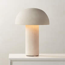 Online Designer Home/Small Office Enoki Natural Dome Table Lamp