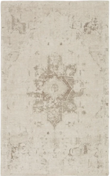 Online Designer Bedroom Malibu Flatweave Oriental Area Rug in Ivory/Gray/Taupe