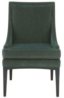 Online Designer Combined Living/Dining Cacia Modern Classic Emerald Gold Slope Armchair