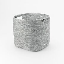 Online Designer Combined Living/Dining Metallic Woven Storage Basket