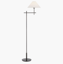 Online Designer Bedroom Hackney Cordless Bridge Arm Floor Lamp