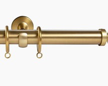 Online Designer Bedroom Arno Single Decorative Curtain Rod with Rings
