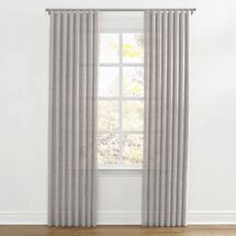 Online Designer Living Room Ripplefold Custom Drapery