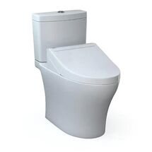 Online Designer Bathroom Aquia IV 2-piece 0.9/1.28 GPF Dual Flush Elongated ADA Comfort Height Toilet