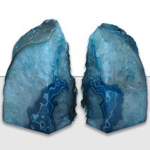 Online Designer Living Room Agate Bookends