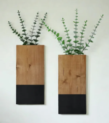 Online Designer Hallway/Entry Dimitria Wood Wall Vase