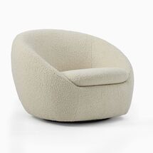 Online Designer Bedroom Cozy Swivel Chair