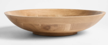 Online Designer Kitchen Madeira 17" Oak Wood Salad Serving Bowl