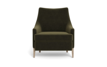 Online Designer Combined Living/Dining Kingsley Accent Chair CORIANDER COLOR