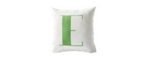 Online Designer Combined Living/Dining Alphabet Letter Throw Pillow