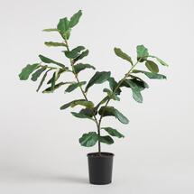 Online Designer Hallway/Entry Faux Fiddle-Leaf Fig Plant