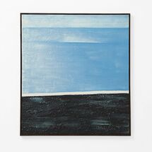Online Designer Living Room Abstract Wall Art - Blue
