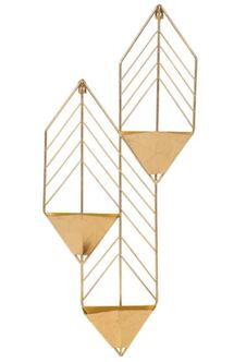 Online Designer Patio Tain Metal Wall Planter