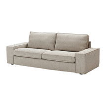 Online Designer Home/Small Office Kivik Sofa, Teno Light Gray article no, 998.778.12 (Ikea)