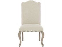 Online Designer Combined Living/Dining CAMPANIA UPHOLSTERED SIDE CHAIR IN BEIGE