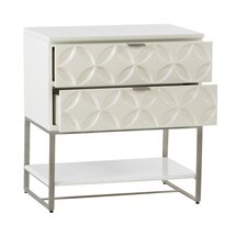 Online Designer Bedroom Rosie 2 Drawer Nightstand