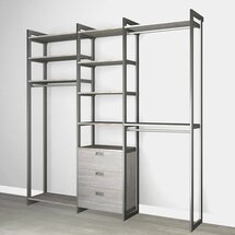 Online Designer Bathroom California Closets® The Everyday System™ 84.75" W 14" D Closet
