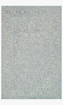 Online Designer Other Sky Blue Tinted Rug