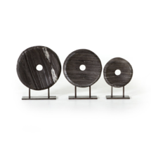Online Designer Hallway/Entry Linden Round Sculptures-Set Of 3