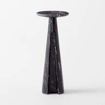 Online Designer Combined Living/Dining Ciccio Black Marble Side Table