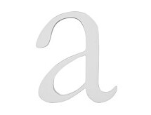 Online Designer Living Room Lowercase Letter, A