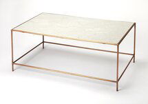 Online Designer Living Room White Marble Coffee Table