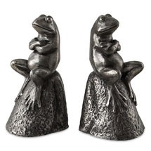 Online Designer Bedroom Daydreaming Frogs, Bookends, S/2