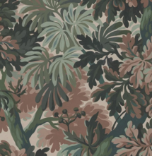 Online Designer Combined Living/Dining FORIS MAGNA Wallpaper - Tourmaline