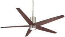 Online Designer Home/Small Office 56" Symbio 5 - Blade LED Standard Ceiling Fan with Remote Control and Light Kit Included