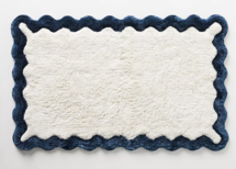 Online Designer Bathroom Maeve Scalloped Bath Mat