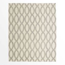 Online Designer Living Room Linking Loops Wool Rug 