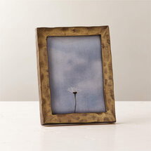 Online Designer Bathroom Abel Brass Picture Frame 5''x7''