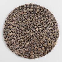 Online Designer Other Blackwash Natural Fiber Round Placemat Set Of 4