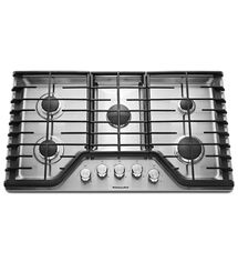 Online Designer Kitchen KitchenAid® 36'' 5-Burner Gas Cooktop