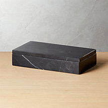 Online Designer Bedroom  Large Black Marble Box