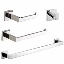 Online Designer Bathroom 4 - Piece Bathroom Hardware Set