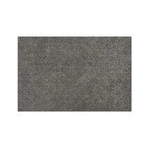 Online Designer Living Room Curtis Indigo Blue Wool-Blend Rug