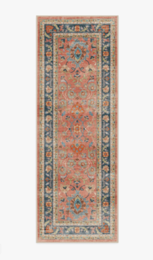 Online Designer Living Room Calabria Coral Multicolor Rug