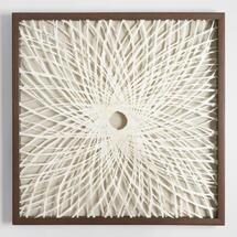 Online Designer Bedroom Rice Paper Spiral Shadowbox Wall Art