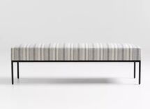 Online Designer Bedroom Pax Grey Natural Bench