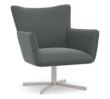 Online Designer Living Room BRADLEY UPHOLSTERED SWIVEL ARMCHAIR